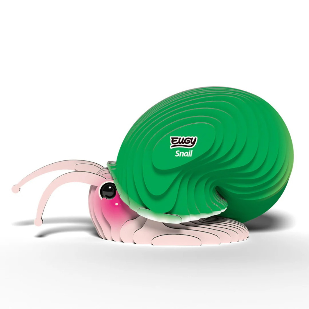 Ślimak - Eko Układanka 3D - Eugy
