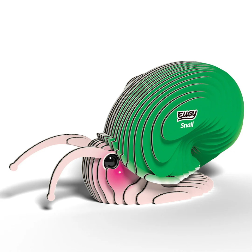 Ślimak - Eko Układanka 3D - Eugy