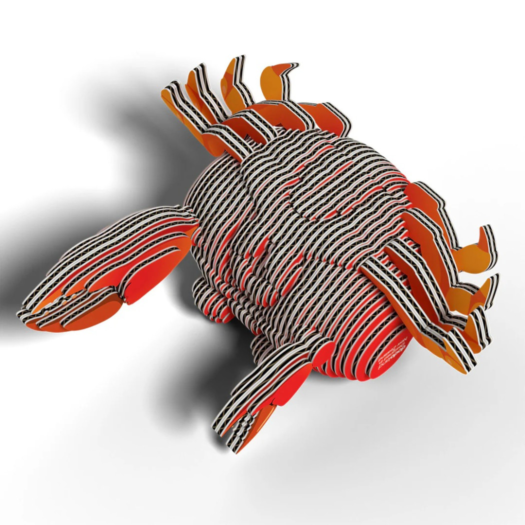 Krab - Morskie Zwierzęta - Eko Układanka 3D - Eugy
