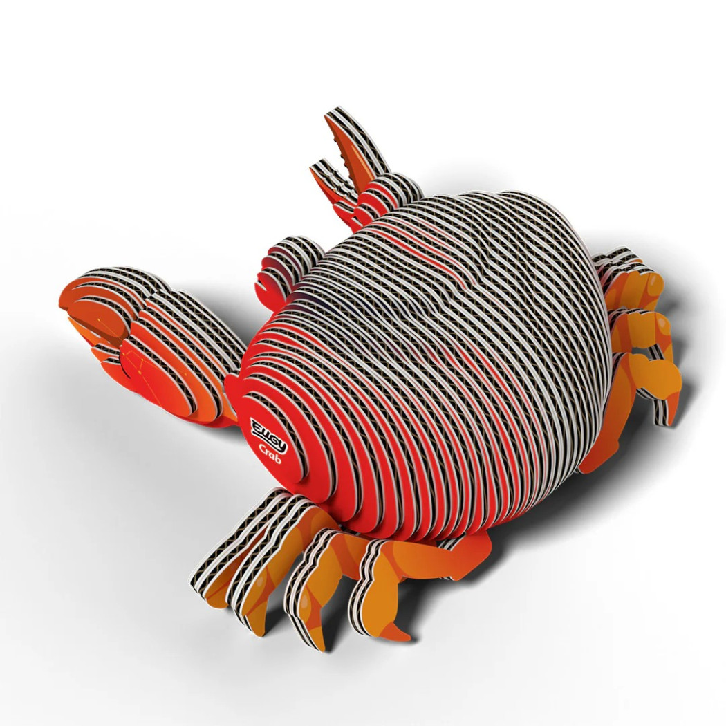 Krab - Morskie Zwierzęta - Eko Układanka 3D - Eugy