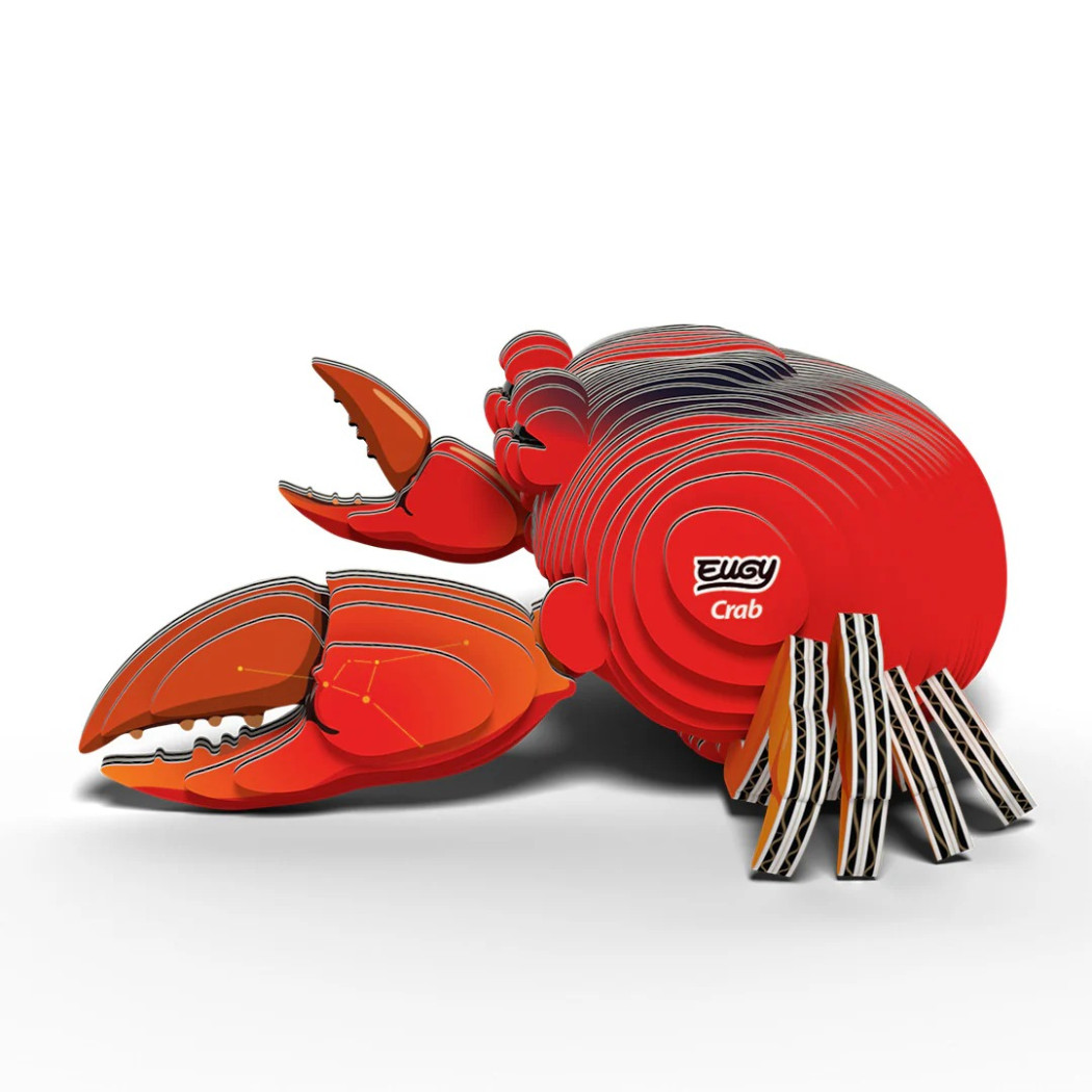 Krab - Morskie Zwierzęta - Eko Układanka 3D - Eugy