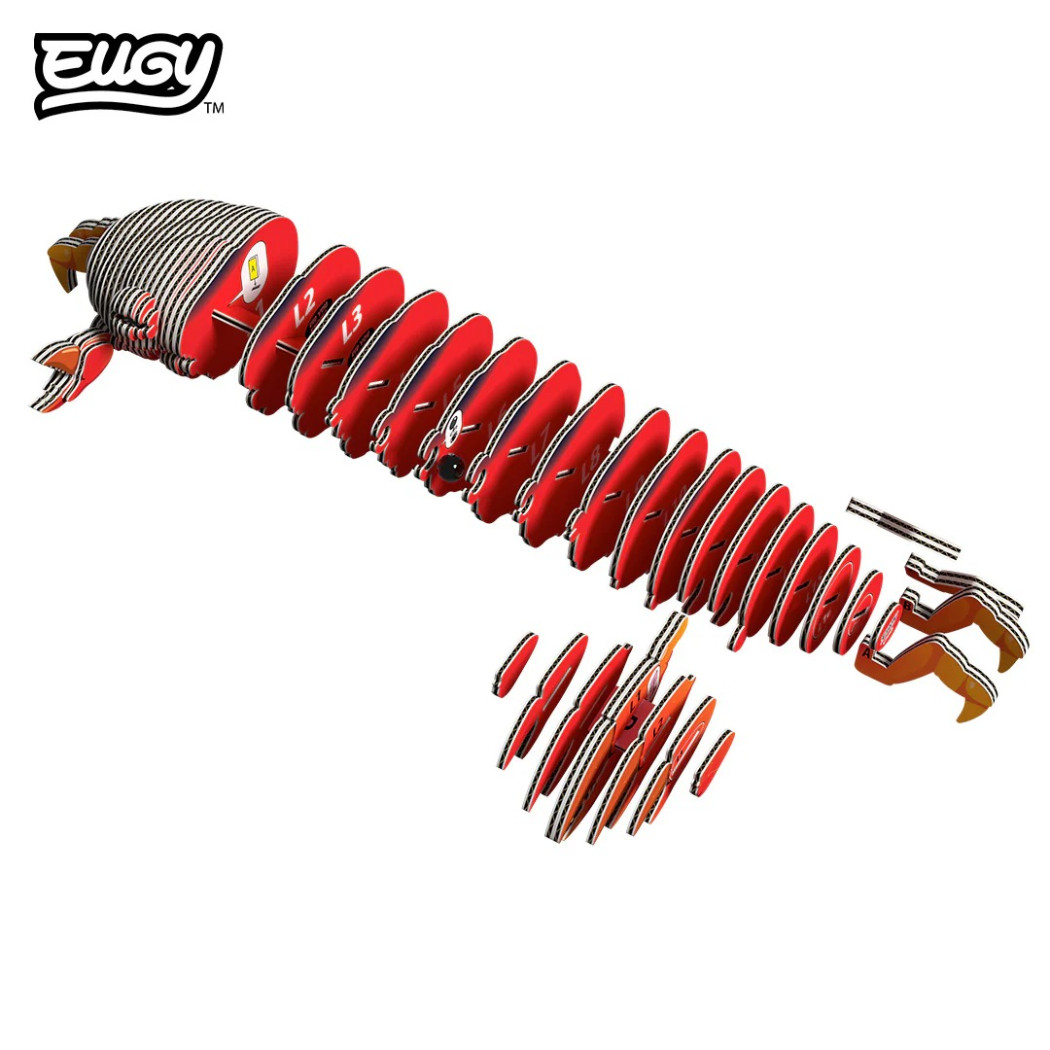 Krab - Morskie Zwierzęta - Eko Układanka 3D - Eugy