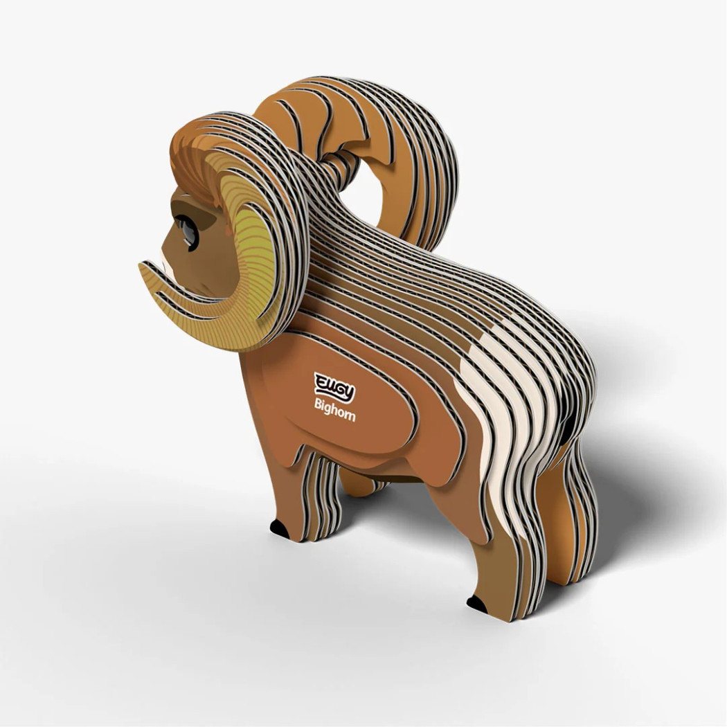 Baran - Owca Kanadyjska - Eko Układanka 3D - Eugy