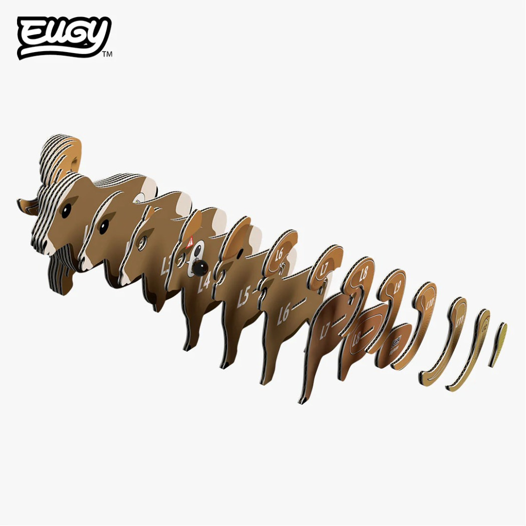 Baran - Owca Kanadyjska - Eko Układanka 3D - Eugy