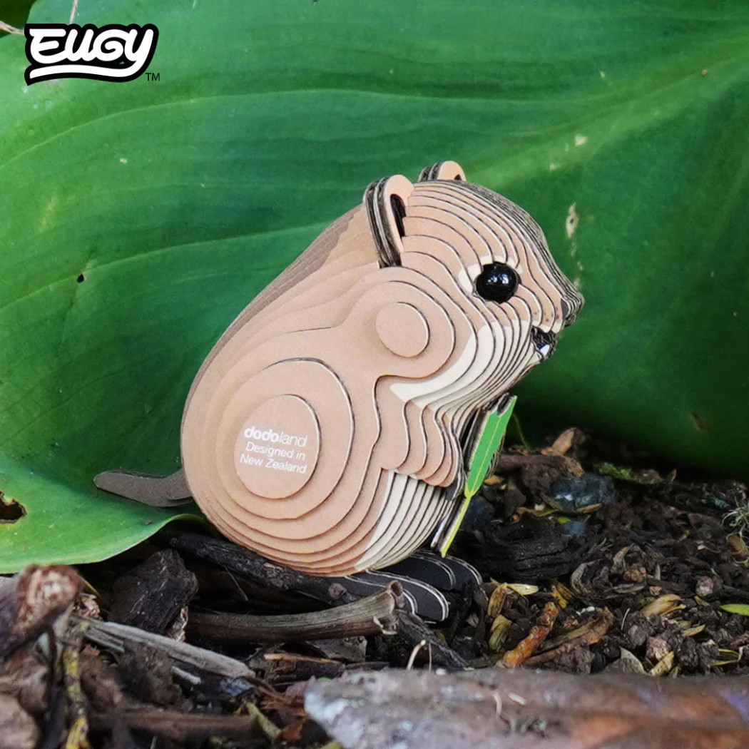 Kuoka - Eko Układanka 3D - Najszczęśliwsze Zwierzę na Świecie - Eugy