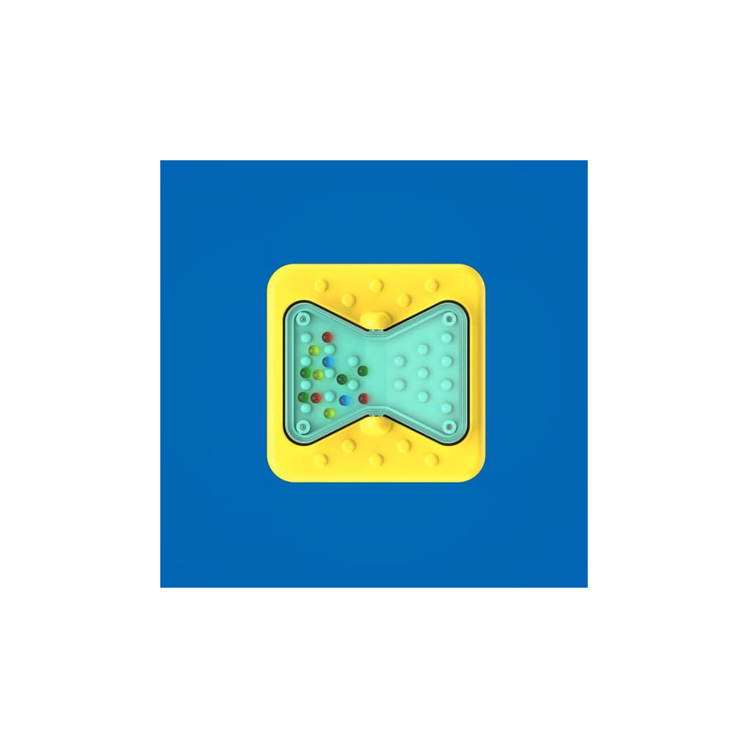 Klepsydra - PlayTab Sensoryczny Kwadrat - Jeden Element do Tablicy - Fat Brain Toys
