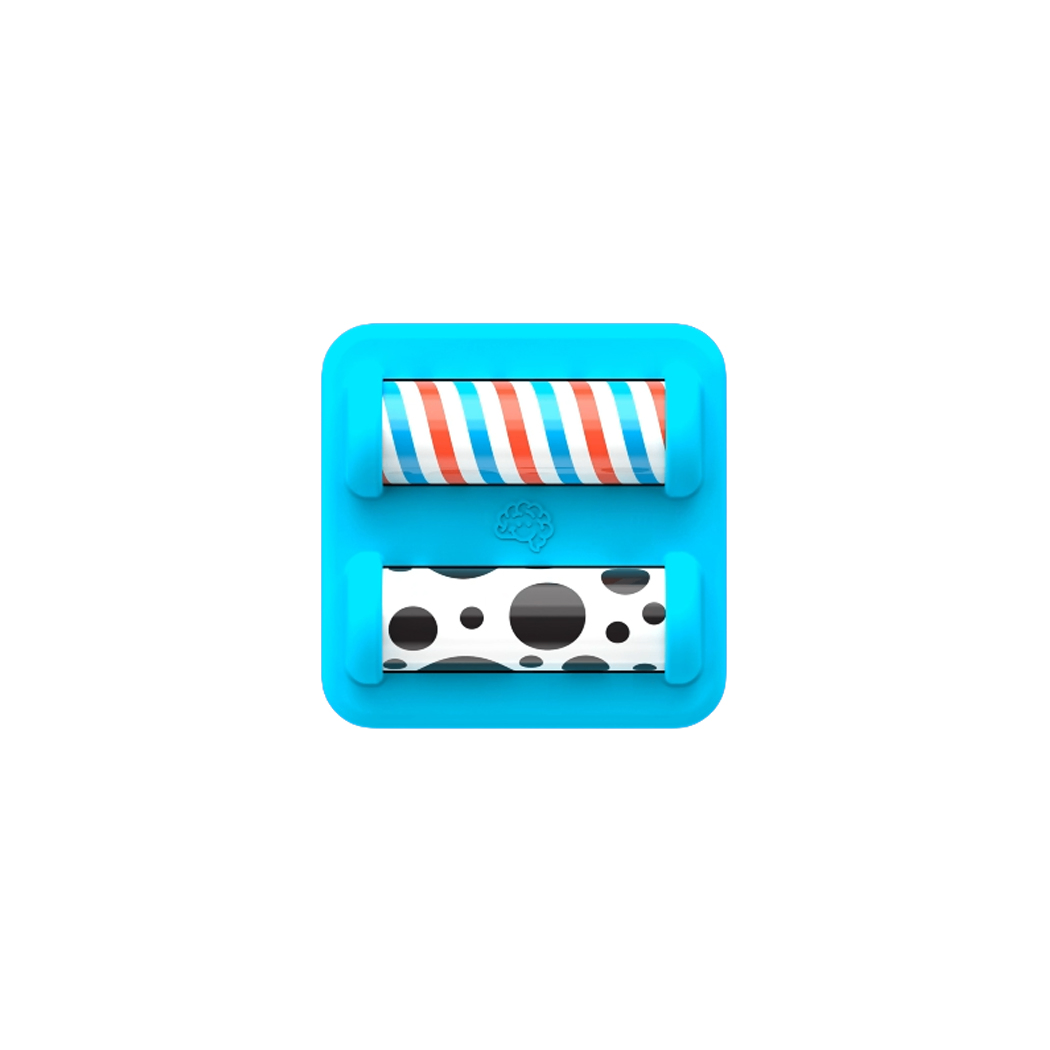 Wałeczki - PlayTab Sensoryczny Kwadrat - Jeden Element do Tablicy - Fat Brain Toys