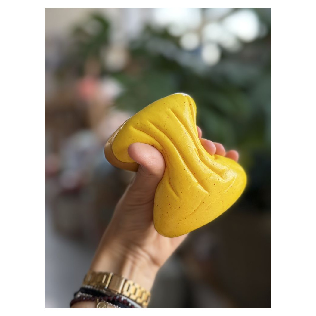 Tost z Serem Gniotek - Chleb Tostowy Squishy Antystresowy Fidget Sensoryczny - Zabawka Relaksacyjna