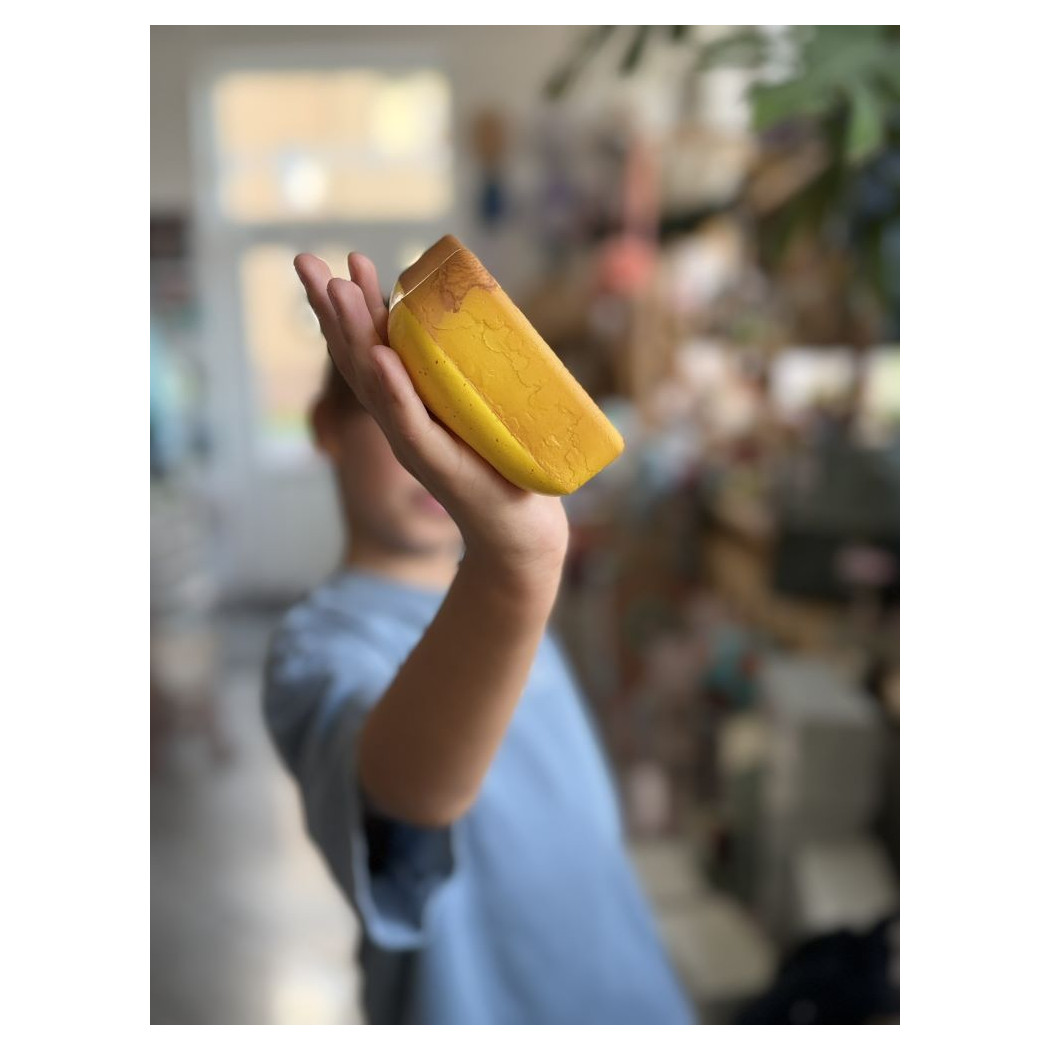 Tost z Serem Gniotek - Chleb Tostowy Squishy Antystresowy Fidget Sensoryczny - Zabawka Relaksacyjna