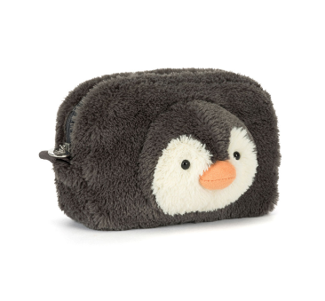 Piórnik Pingwin Peanut - Kosmetyczka - Pluszowa Saszetka 19 cm - JellyCat