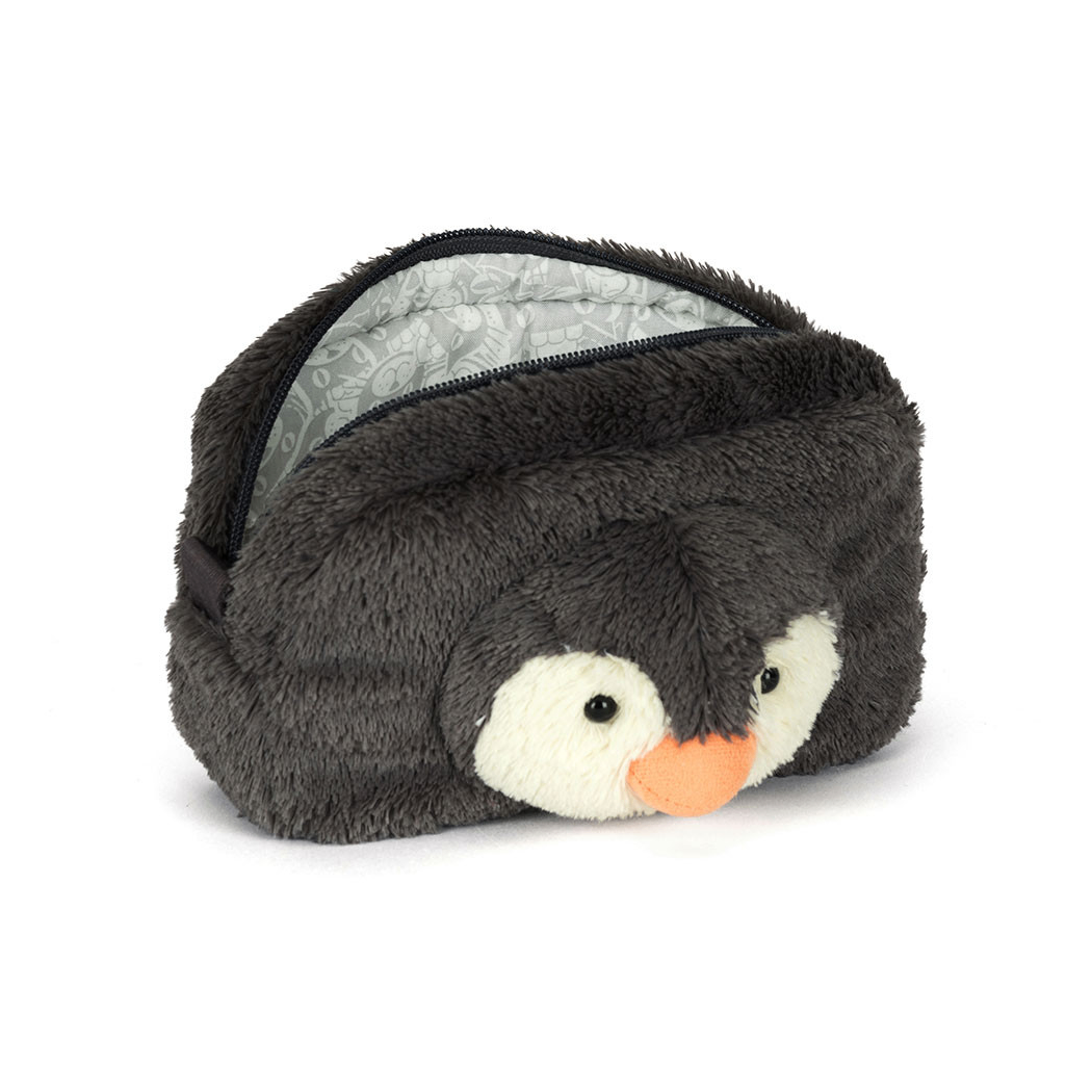 Piórnik Pingwin Peanut - Kosmetyczka - Pluszowa Saszetka 19 cm - JellyCat