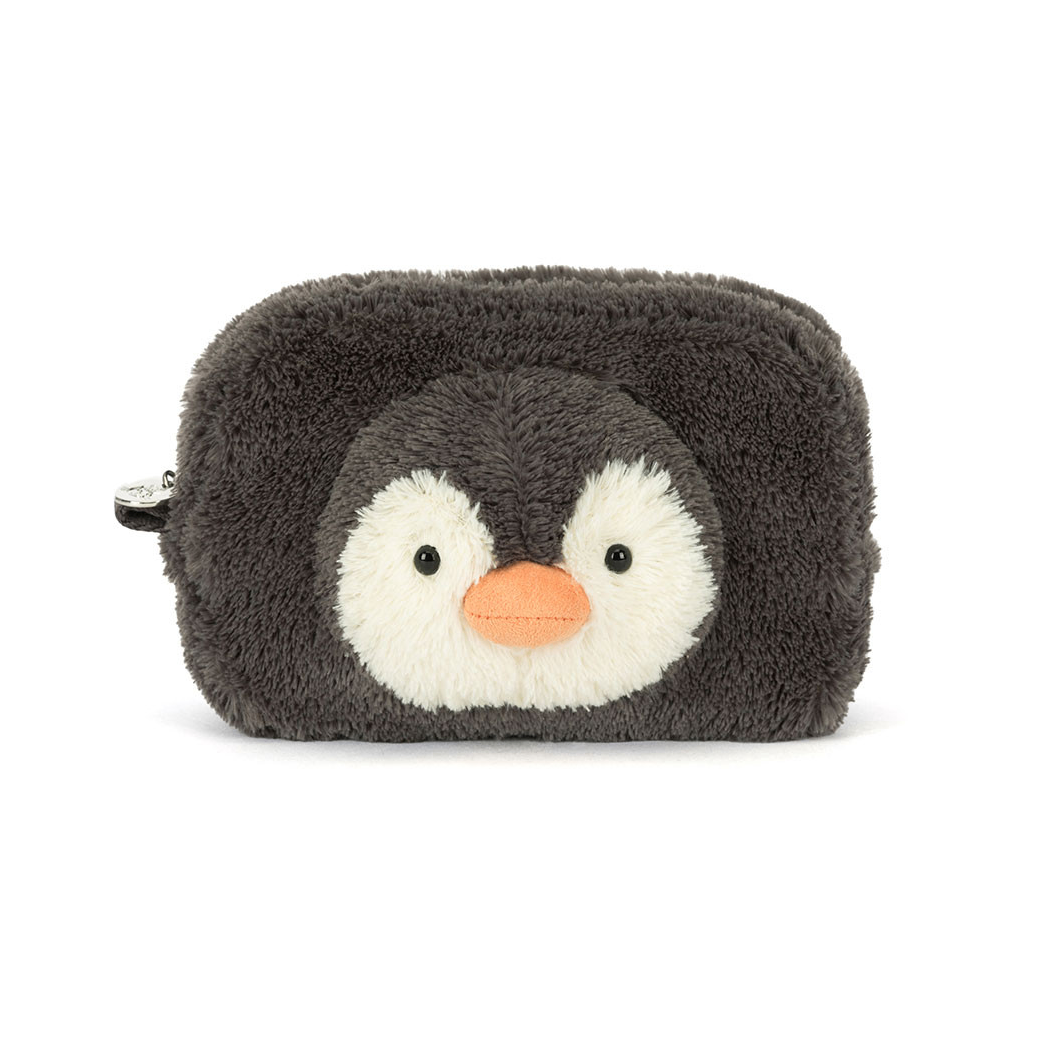 Piórnik Pingwin Peanut - Kosmetyczka - Pluszowa Saszetka 19 cm - JellyCat