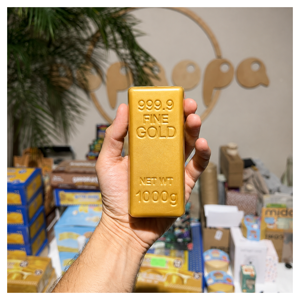 Sztabka Złota - Squishy Gold -  Miękki Gniotek Antystresowy Sensoryczny - Fidget