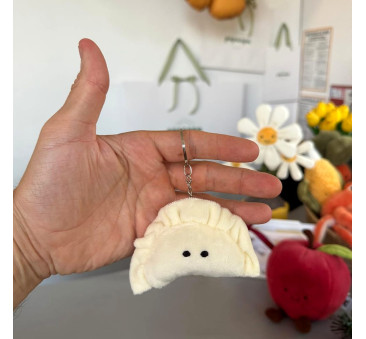 Polski Pierożek - Pluszowy Breloczek Pieróg - Brelok Charm Zawieszka
