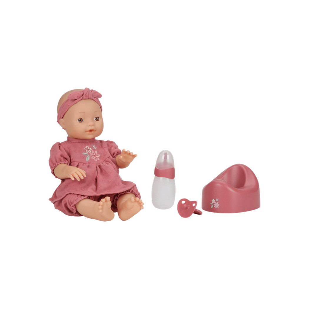Lalka Bobas Livia 36 cm - Little Dutch - Laleczka z Nocnikiem Butelką i Smoczkiem