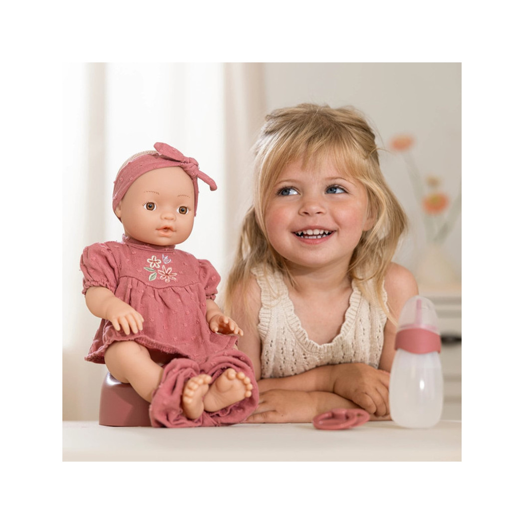 Lalka Bobas Livia 36 cm - Little Dutch - Laleczka z Nocnikiem Butelką i Smoczkiem