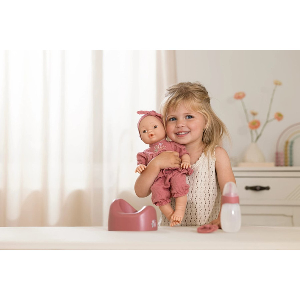 Lalka Bobas Livia 36 cm - Little Dutch - Laleczka z Nocnikiem Butelką i Smoczkiem