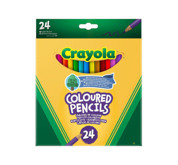 24 Kolory - Kredki Ołówkowe - Drewniane - Crayola