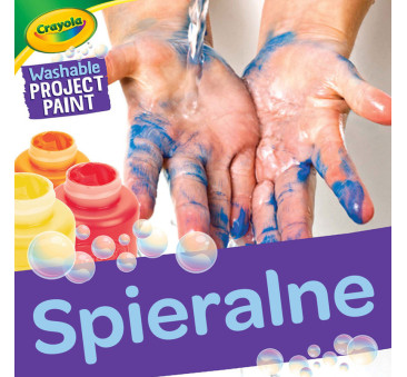 6 Kolorów - Zmywalne Farby dla Dzieci - Farbki Plakatowe w Butelkach 59ml - Crayola