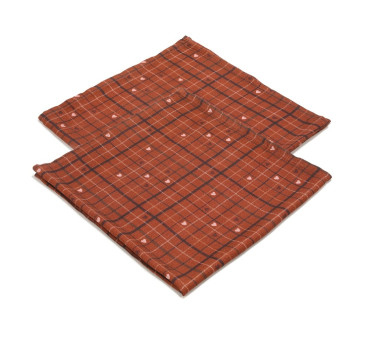 Moo Meadow Plaid - Zestaw Pieluszek 2 szt - Pieluszka 100% Bamboo Muślin - La Millou