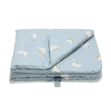 Bebe Mignon Blue M - Kołdra Bawełniana 80x100 cm - La Millou