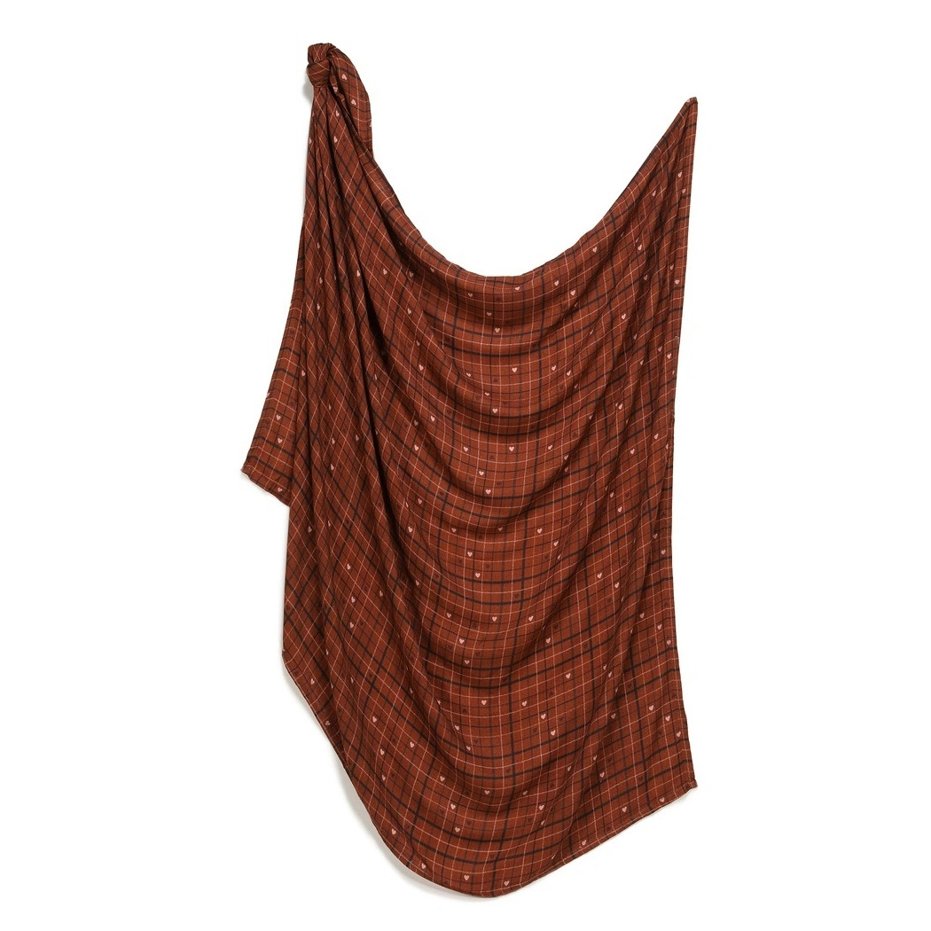 Bambusowo-Muślinowy Otulacz - Moo Meadow Plaid - 115x140 cm - Antybakteryjna Apretura - La Millou