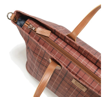 Torba Dla Mamy Duża roz. L - Moo Meadow Plaid - Premium - La Millou Feeria