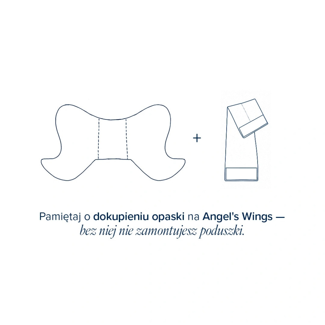 Bebe Mignon Blue & Rafaello - Angel's Wings Poduszka Stabilizacyjna Motylek - La Millou