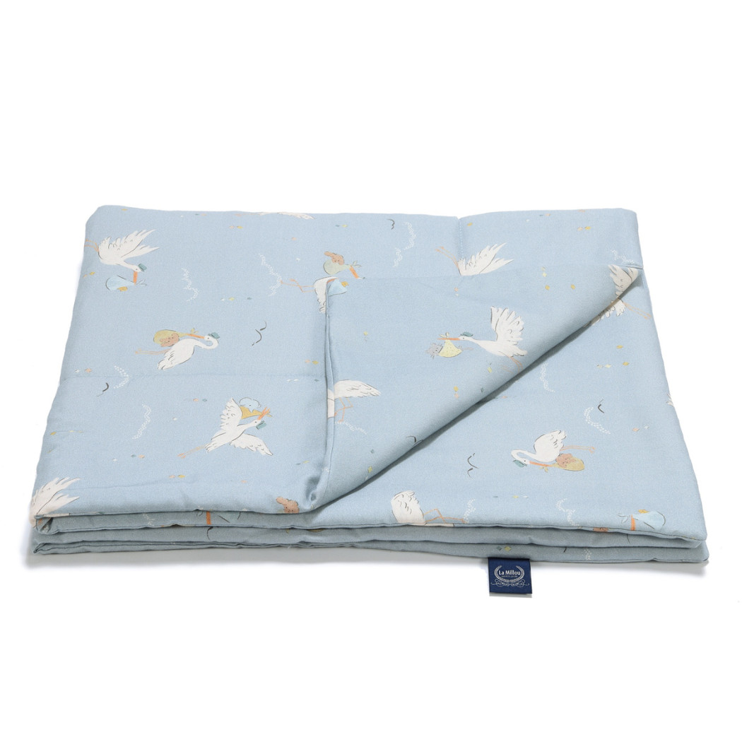 Bebe Mignon Blue M Bamboo - Kołdra Bambusowa 80x100 cm - La Millou