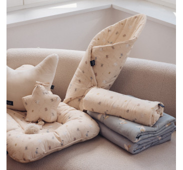 Bebe Mignon Blue M Bamboo - Kołdra Bambusowa 80x100 cm - La Millou