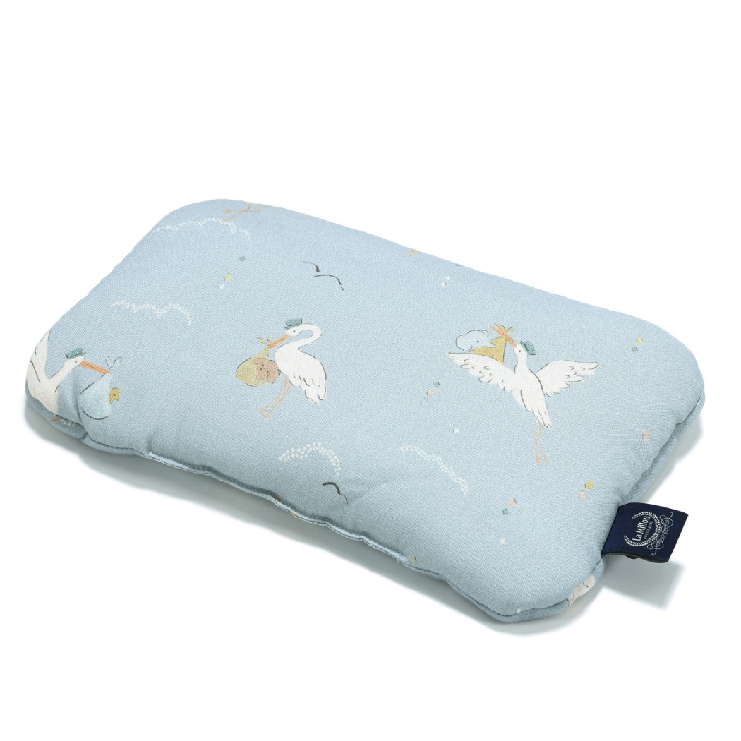 Bebe Mignon Blue S Bamboo - Poduszka do Spania Bambusowa - 20x30 cm - La Millou
