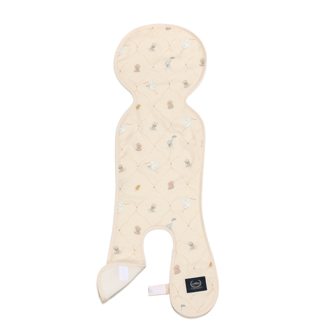 Bebe Mignon Vanilla - Bambusowa Wkładka do Fotelika Samochodowego - La Millou