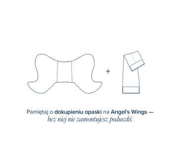 Bebe Mignon Vanilla & Rafaello - Angel's Wings Poduszka Stabilizacyjna Motylek - La Millou