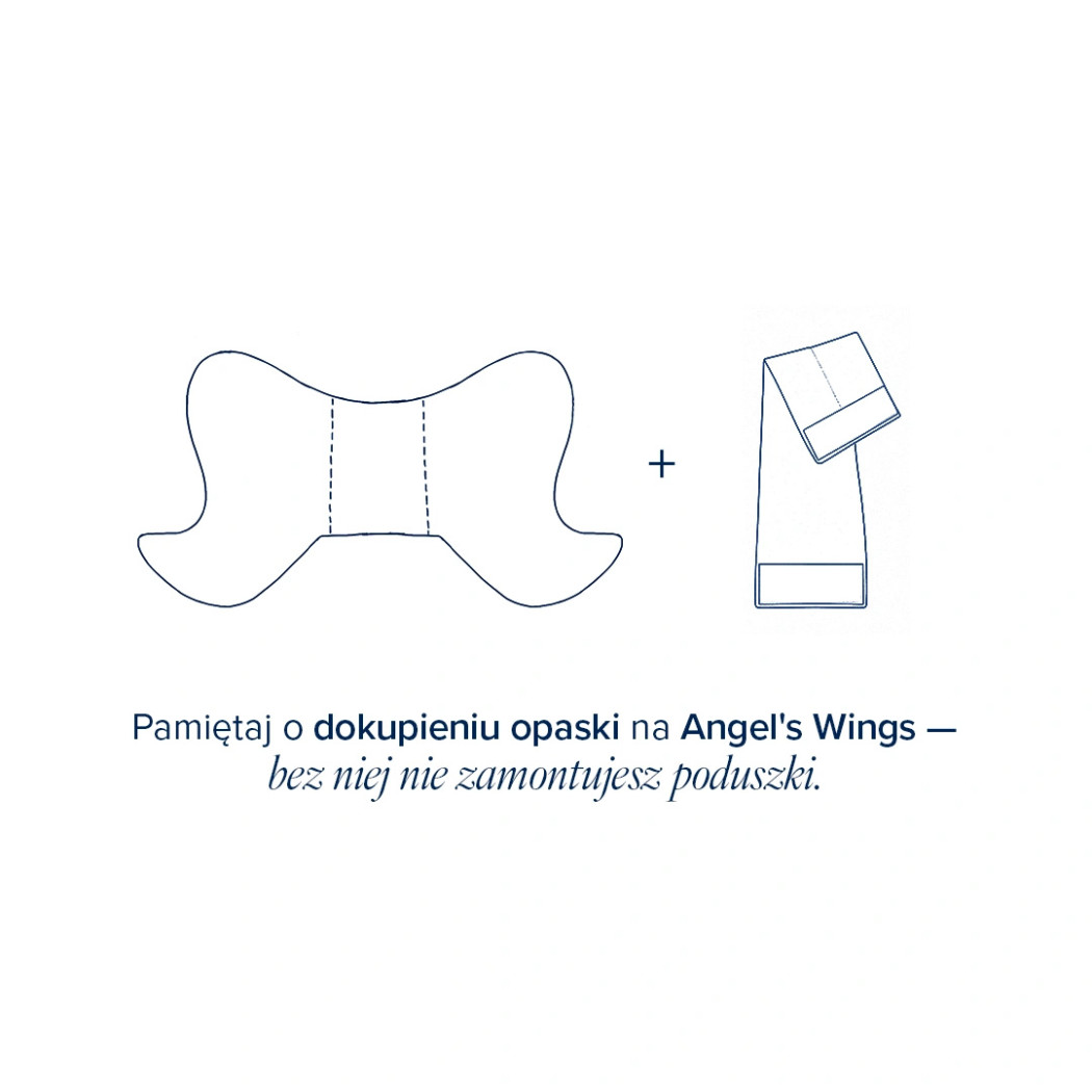 Bebe Mignon Vanilla & Rafaello - Angel's Wings Poduszka Stabilizacyjna Motylek - La Millou