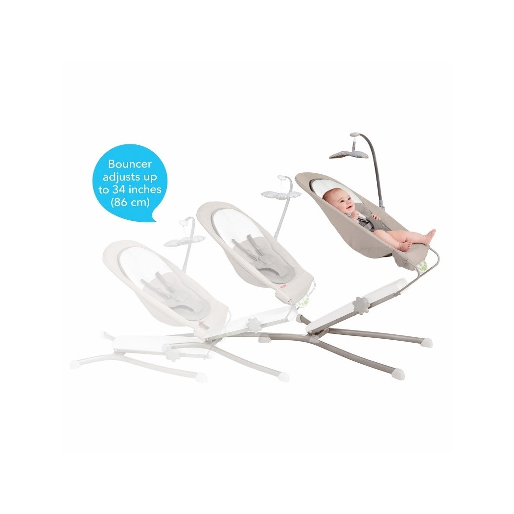 Wielopoziomowy Leżaczek Grey/Szary - Skip Hop