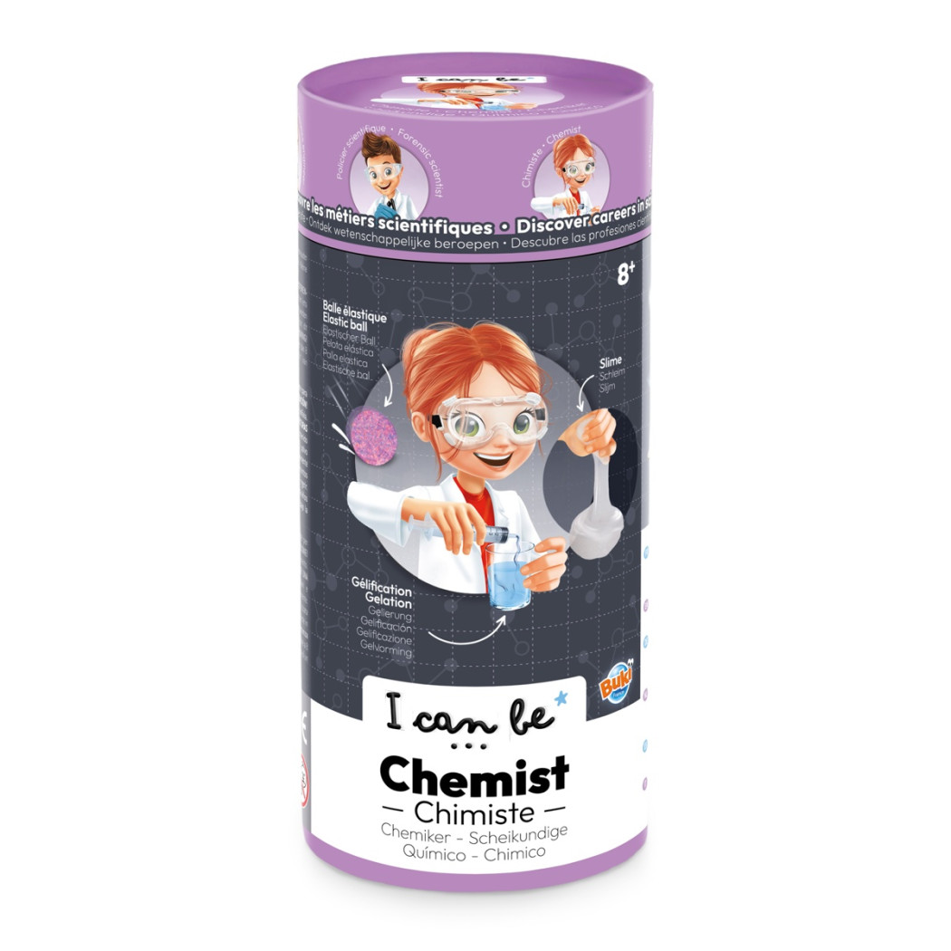 Chemik - Mogę Zostać Chemikiem - Eksperyment Stwórz Piłeczkę - Odtwarzanie Ról - BUKI