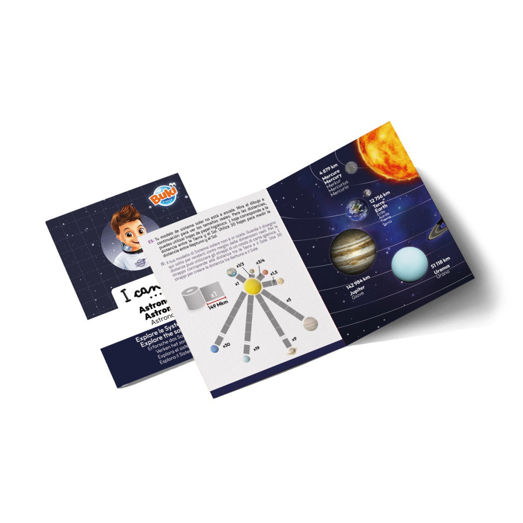 Astronauta - Mogę Zostać Astronautą - Zbuduj Model Układu Słonecznego - Odtwarzanie Ról - BUKI