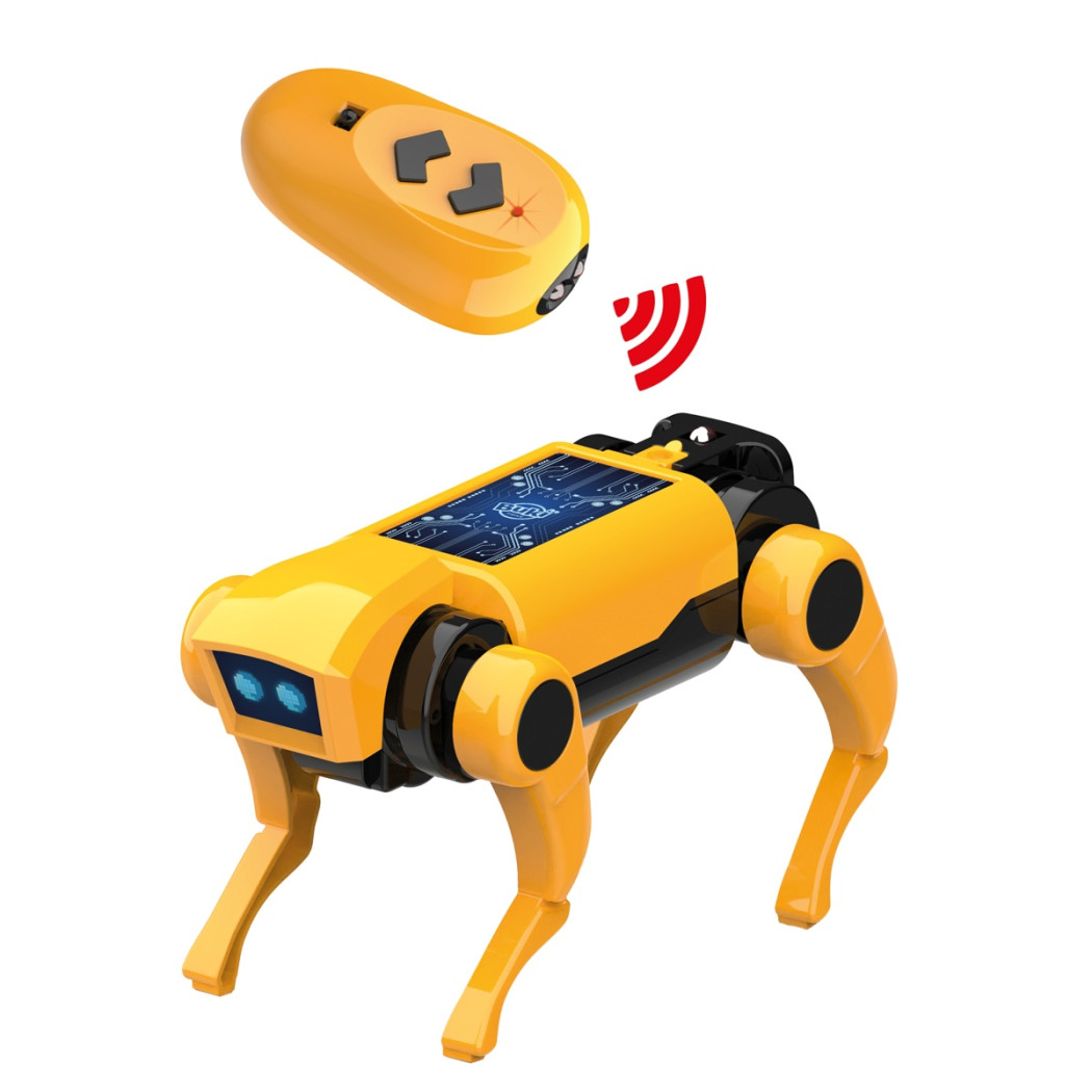 Robot Pies - Zestaw do Budowy Zdalnie Sterowanego Robota - Mini Lab - BUKI