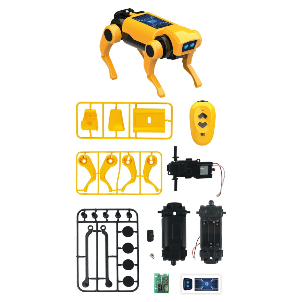 Robot Pies - Zestaw do Budowy Zdalnie Sterowanego Robota - Mini Lab - BUKI