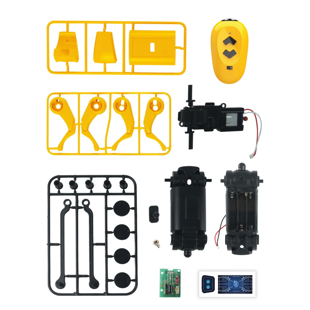 Robot Pies - Zestaw do Budowy Zdalnie Sterowanego Robota - Mini Lab - BUKI
