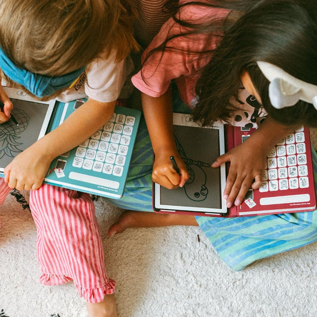 Domowe Zwierzątka - Pet - Tablet do Nauki Rysowania dla Dzieci - Mini Tablet Rysunkowy - KIDYWOLF