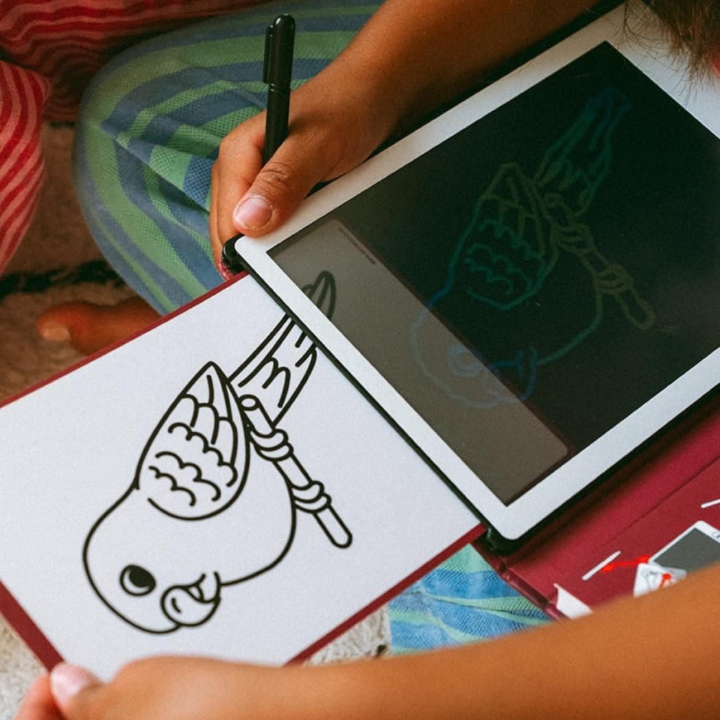 Domowe Zwierzątka - Pet - Tablet do Nauki Rysowania dla Dzieci - Mini Tablet Rysunkowy - KIDYWOLF