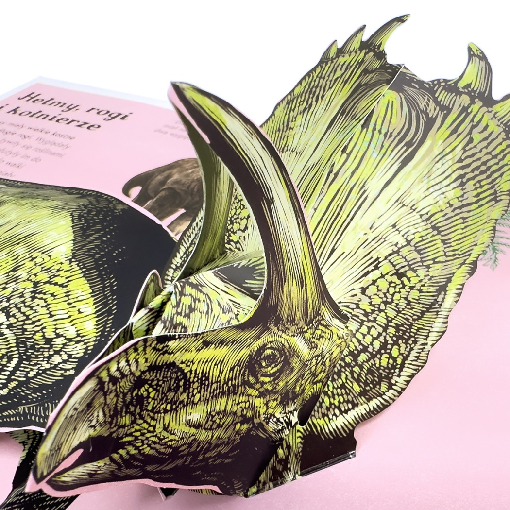 Dinozaurium Pop-Up - Muzeum Dinozaurów - Chris Wormwell - Wydawnictwo Dwie Siostry