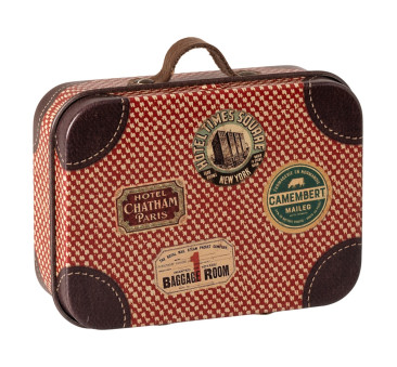 Walizka Podróżna dla Myszek - Metalowy Kuferek Pudełeczko - Suitcase Micro - Walizeczka - Maileg