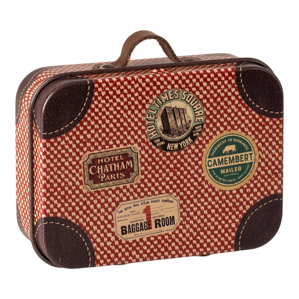 Walizka Podróżna dla Myszek - Metalowy Kuferek Pudełeczko - Suitcase Micro - Walizeczka - Maileg