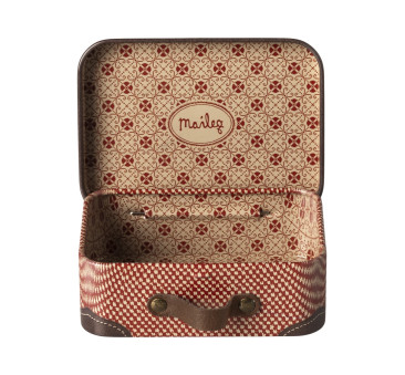 Walizka Podróżna dla Myszek - Metalowy Kuferek Pudełeczko - Suitcase Micro - Walizeczka - Maileg