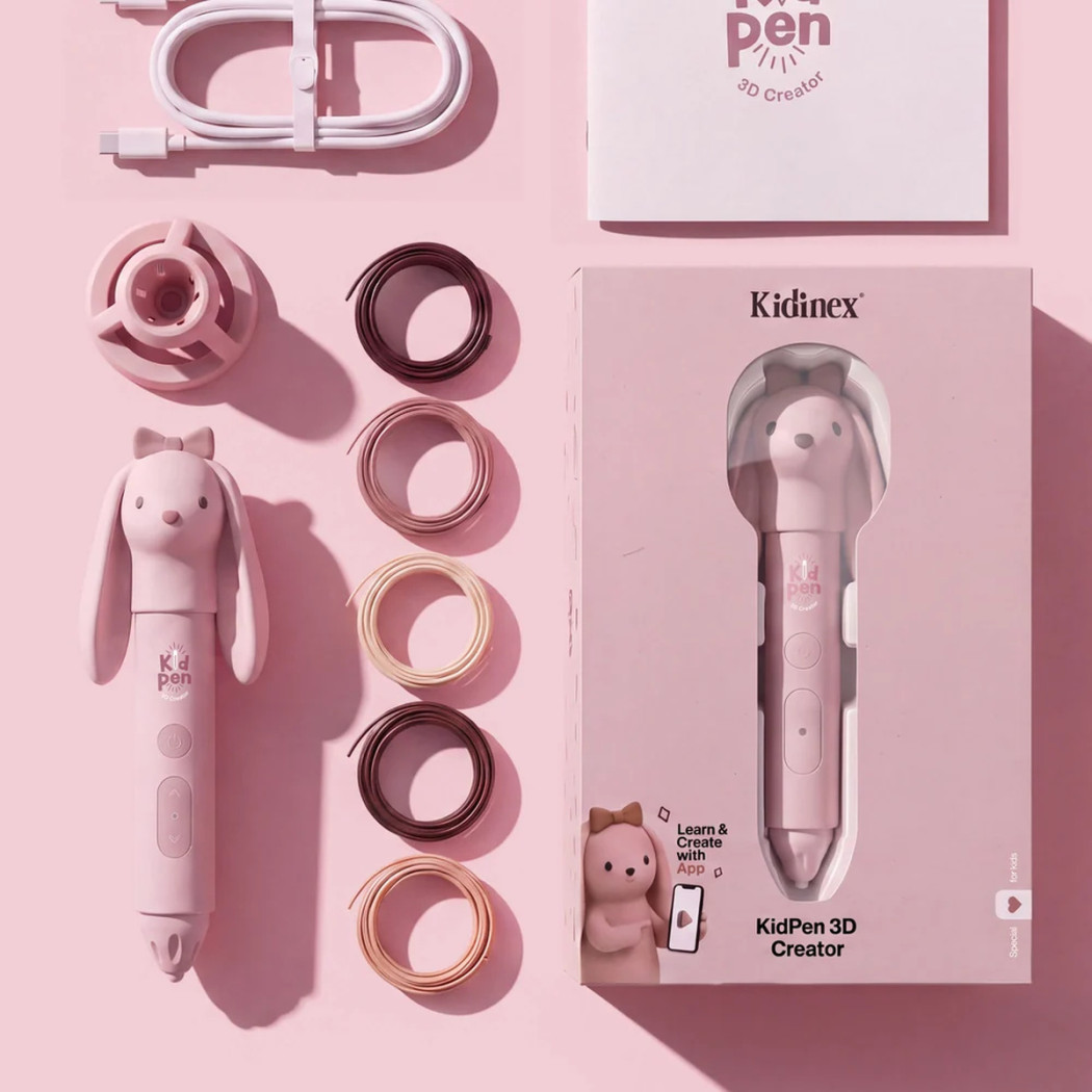 Kid Pen Rabbit - Długopis 3D dla Dzieci - Niskotemperaturowy - Kidinex
