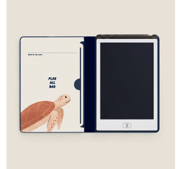 Under Sea KidBook - Tablet Graficzny z Kartami Pracy do Nauki Rysowania dla Dzieci - Kidinex