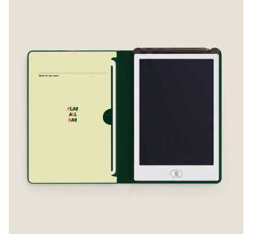 Little Vehicles KidBook - Tablet Graficzny z Kartami Pracy do Nauki Rysowania dla Dzieci - Kidinex