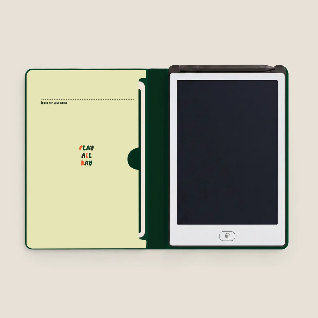 Little Vehicles KidBook - Tablet Graficzny z Kartami Pracy do Nauki Rysowania dla Dzieci - Kidinex